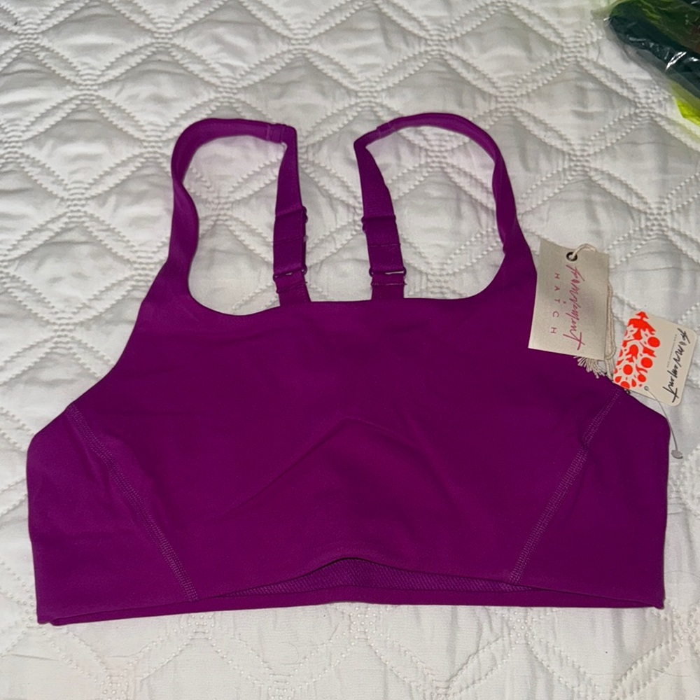 Purple Sports Bra